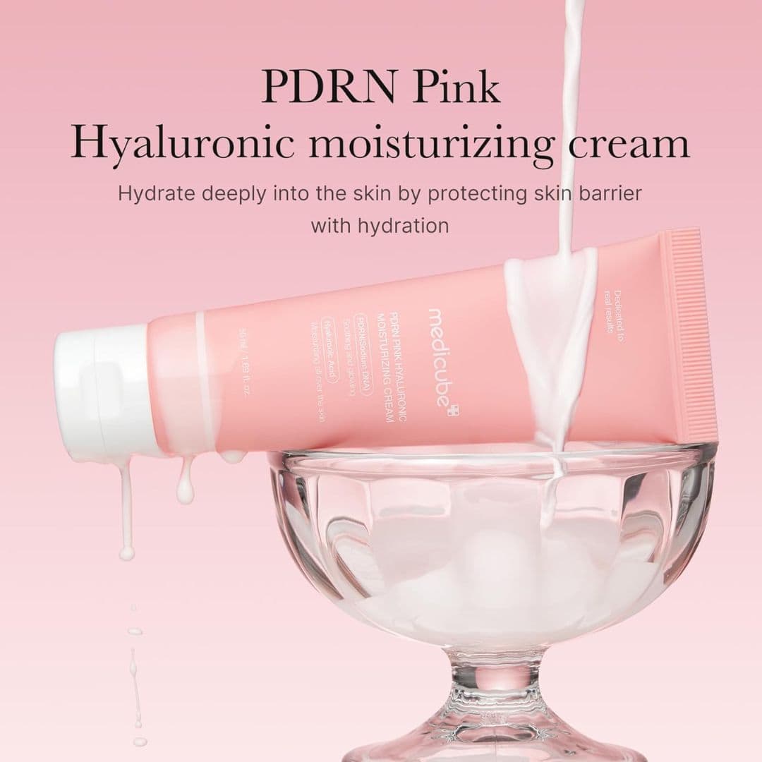 MedicubePDRNPinkHyaluronicMoisturizingCream2 - GlowTheory Co
